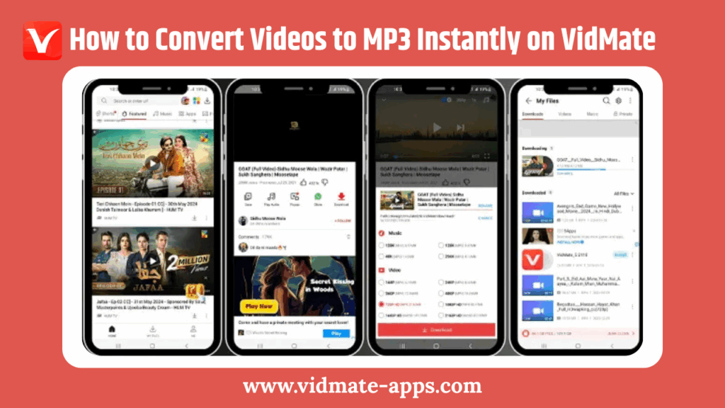 How to Convert Videos to MP3 Instantly on VidMate