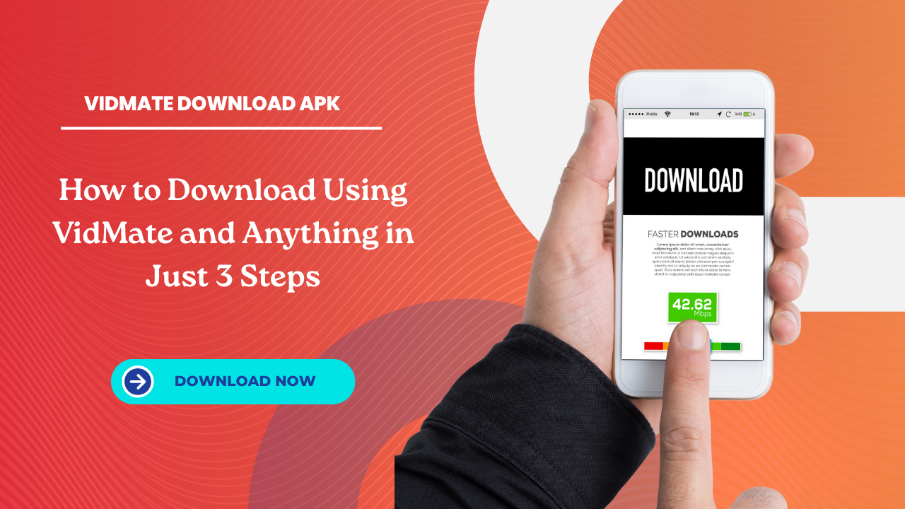 How to Download Using VidMate and Anything in Just 3 Steps